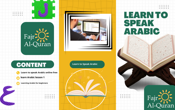 is it easy to learn to speak Arabic at Fajr Al Quran Academy?