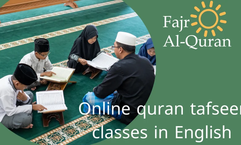 Online Quran Tafseer classes
