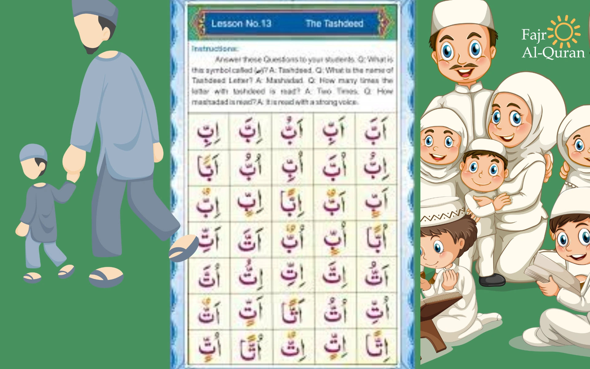 Journey with Noorani Qaida in English for Kids