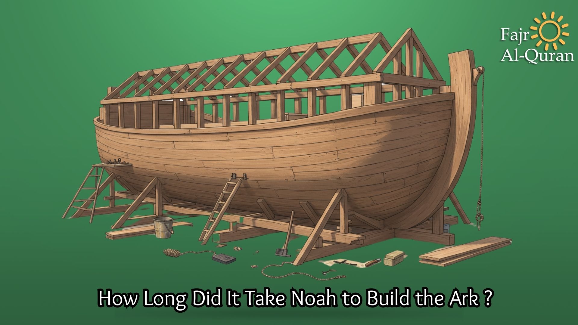 How Long Did It Take Noah to Build the Ark?