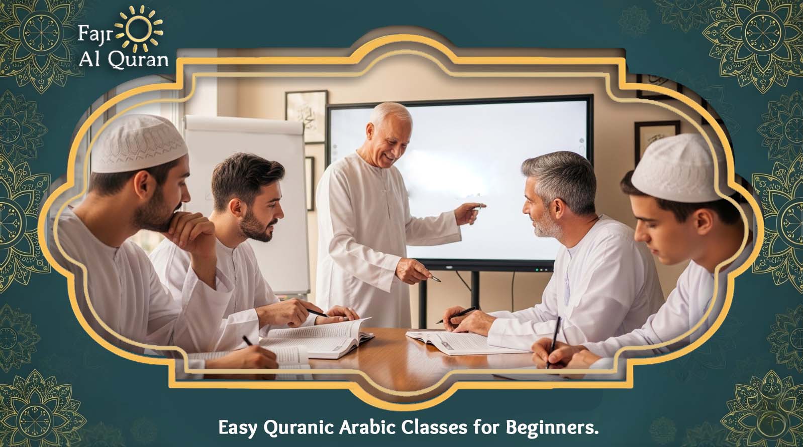 Easy Quranic Arabic Classes for Beginners.