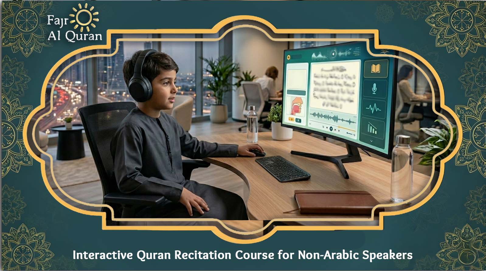 Interactive Quran Recitation Course for Non-Arabic Speakers