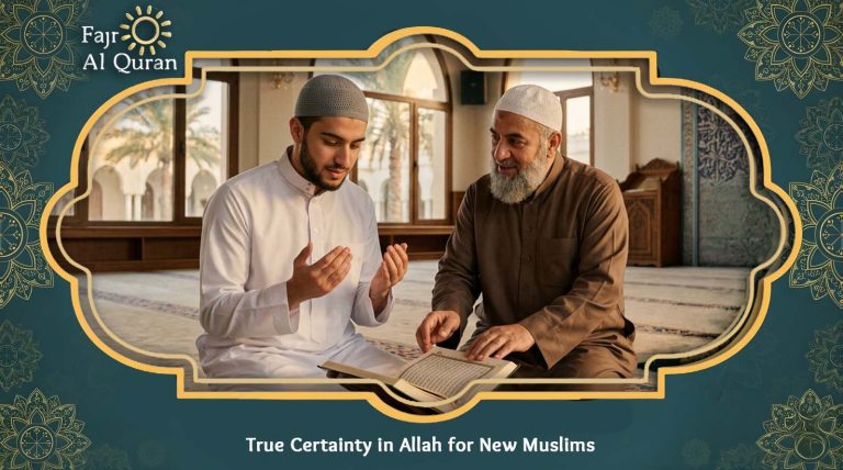 True Certainty in Allah for New Muslims