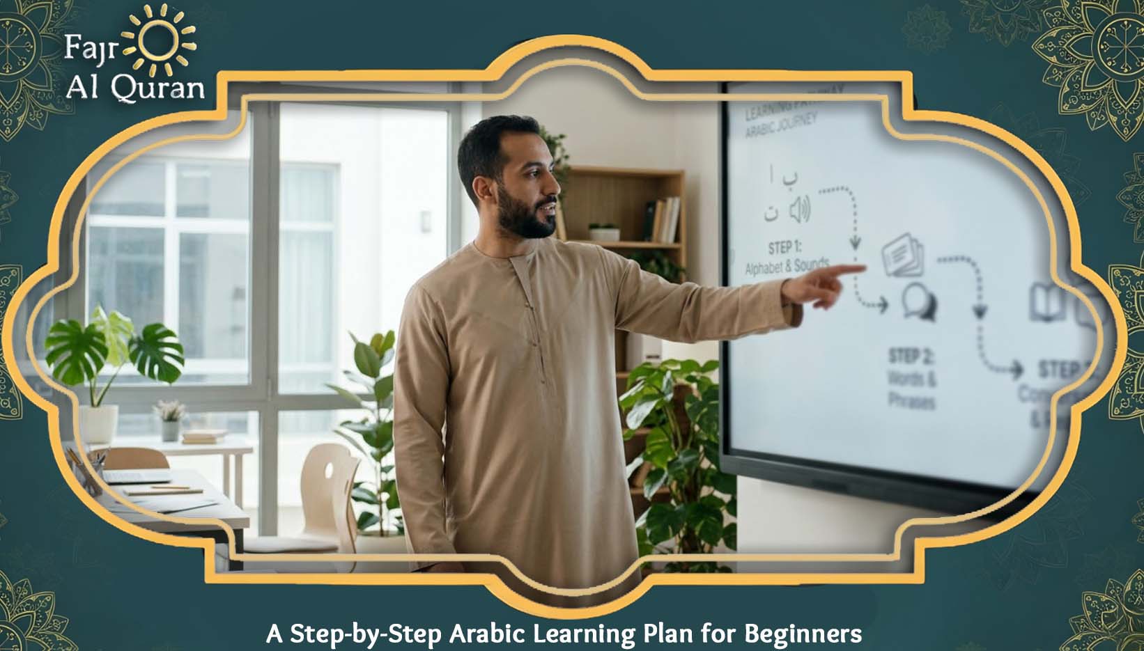 A Step-by-Step Arabic Learning Plan for Beginners